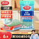美麗雅銀絲鋼絲抹布18*3cm3片百潔布廚房洗刷鍋碗海綿吸水除污不易沾油