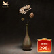 銅師傅  《雅致花瓶》客廳 桌面 銅擺件 家居裝飾工藝品