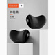 尼拉汽車(chē)頭枕車(chē)用靠枕車(chē)內駕駛座椅記憶棉護腰靠車(chē)載一對車(chē)枕頭護頸枕 頭枕【升級款2個(gè)】黑色