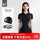 Keep泳衣女士專(zhuān)業(yè)連體平角競速保守游泳衣047  泳衣泳鏡泳帽套裝 L