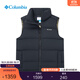 Columbia哥倫比亞戶(hù)外男子金點(diǎn)拒水鵝絨700蓬羽絨背心馬甲WE4939 010 黑色 L (180/100A)
