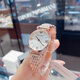 安普里奧·阿瑪尼（Emporio Armani）手表女滿天星粉色時尚小表盤石英女表AR11316七夕禮物 貝母盤玫瑰金鋼帶AR11316