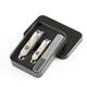 雙立人（ZWILLING）德國防飛濺指甲刀修甲剪子修甲刀套裝送禮不銹鋼單個(gè) 兩件套+玻璃銼禮盒裝