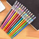 24色彩芯中性筆彩色鉆石頭簽字筆小清新學(xué)生書(shū)寫(xiě)練字筆記文具標記 12支筆/一套12色