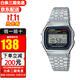 卡西歐（CASIO） 經(jīng)典小金表小方塊電子表防水時(shí)尚百搭男女表 A159WA-N1