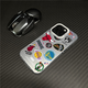 千敘潮牌NBA籃球隊(duì)標(biāo)適用于蘋果16Pro手機(jī)殼iPhone14promax新款創(chuàng)意13高級(jí)感保護(hù)套 白色-彩銀 iPhone14