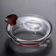 恩壽溯耐高溫玻璃過(guò)濾泡茶壺養生壺側把茶壺煮茶器花茶壺茶具套裝沖茶器 直覺(jué)壺通用蓋子