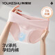 有棵樹(shù)孕婦內褲早中晚期7A抗菌加長(cháng)加寬純棉襠月子低腰V型托腹大碼短褲