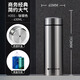 萬(wàn)象商務(wù)316不銹鋼直身保溫杯男士便攜式泡茶杯子大容量水杯車(chē)載定制 H35S-鈦銀色-430ml