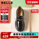 百麗樂(lè)福鞋女2025新款通勤單鞋JD007CM5 黑色-亮面 36
