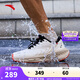 安踏方舟丨PG7防潑水緩震跑步鞋男2025秋季新款運動(dòng)鞋子112445534 泥沙灰/基礎黑-6 42 (男)