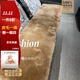魯惠家紡 歐式羊毛沙發(fā)墊子 皮毛一體座墊冬季毛絨整羊皮坐墊飄窗客廳地毯 澳毛 羊剪絨（短毛）卡其色 50cm*50cm