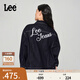 Lee商場(chǎng)同款舒適版繡花清水洗女長(zhǎng)袖牛仔夾克外套潮LWT0091875PN 清水洗 M