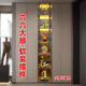 靈愿喬遷新居暖居酒柜擺件客廳電視柜擺件玄關(guān)中式裝飾工藝品組合套裝 六六大順（六件套）