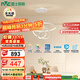 雷士（NVC）餐吊燈現(xiàn)代簡約吧臺燈北歐吊燈85瓦白色智能全光譜WHDD85F/G-04 