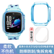 AIRON適用小天才電話(huà)手表Q1S/D3保護套保護殼Z1/Q1/Z1S鋼化膜手表配件 Z1/Z1S/Q1/Q1S/D3透藍 Q1S/D3/Z1S用【配鋼化膜】