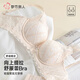 都市麗人內(nèi)衣女無鋼圈文胸聚攏莫代爾里料舒適透氣性感純欲蕾絲胸罩淺膚