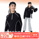 onmygame【糯糯家族】?jì)和L(cháng)袖T恤發(fā)熱抗菌秋冬款男童女童保暖打底衫 暗夜黑 130