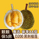 松筱馬來(lái)西亞貓山王榴蓮D197冷凍液氮新鮮水果順豐快遞禮盒裝 黑 刺榴蓮D200 3.6-4.1斤3-4房 【人工精選+包熟包甜包房】