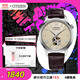 西鐵城（CITIZEN）手表男日韓表自動(dòng)機(jī)械表盤皮帶復(fù)古學(xué)生送禮物男友NH9130-17A