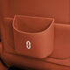 力泊爾適用于A(yíng)ITO華為問(wèn)界M7/M5/M9汽車(chē)垃圾桶袋掛式收納置物盒內飾用品 問(wèn)界專(zhuān)用垃圾【掛桶】赤茶橘 2個(gè)