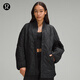 lululemon丨Quilted Light 女士絎縫帶夾層長(cháng)款外套 LW4BXSS 黑色 L /10