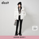DZZIT地素燈芯絨拼接羽絨服春季趣味夢(mèng)幻少女風(fēng)時(shí)髦女3I1K2011C 漂白色 M