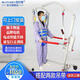 佰好癱瘓老人電動(dòng)移位機多功能移位器家用臥床病人電動(dòng)手動(dòng)升降轉移機 鋰電池蓄電款（站立支撐扶手+坐立式吊帶+行走吊帶）