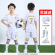 銳鏢足球服定制套裝小孩小學(xué)生兒童訓(xùn)練服球衣兒童梅西C羅球衣定制 19-20皇M主場(chǎng)-7號(hào)C羅 24碼(身高135-145cm)