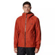 Mountain Hardwear山浩 Threshold 男士戶外沖鋒衣休閑連帽夾克防風(fēng)耐磨保暖外套 紅色 Dark Copper M