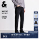 杰克·瓊斯（JACK&JONES）25年男裝秋季牛仔褲男903直筒石墨烯保暖長褲子黑色微彈牛仔男褲 A16深灰牛仔 30 170 W30/L30