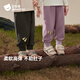 貝肽斯兒童褲子2025秋冬新款寶寶束腳長褲男女童加絨休閑運(yùn)動衛(wèi)褲童裝