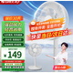 格力（GREE）電風扇 落地扇 7葉大風量 客廳臥室輕音電風扇遙控 家用辦公室宿舍 臺立式兩用風扇 FD-3515h7(白)【機械款】