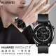 華為（HUAWEI）華為原裝手表小金龍?jiān)瓘S防水運(yùn)動(dòng)智能電話藍(lán)牙通話腕表小金龍商務(wù)男士款血氧監(jiān)測情人節(jié)生日禮物 黑色氟橡膠表帶+【46mm 活力款】 默認(rèn)1