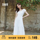 森馬（Semir）連衣裙女白月光氣質(zhì)溫柔夏季2025蝴蝶結優(yōu)雅U領(lǐng)長(cháng)裙109325114004