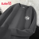 班尼路（Baleno）加絨t恤男秋冬季復古美式潮流學(xué)生上衣戶(hù)外保暖男士?jì)却钅惺块L(cháng)袖