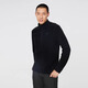 迪卡儂（DECATHLON）保暖戶(hù)外抓絨衣外套男女運(yùn)動(dòng)寬松秋搖粒絨外套沖鋒衣內(nèi)膽 男款-半拉鏈-黑色 XL