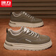 回力男鞋2026年春季厚底復古工裝鞋男軟底休閑百搭運動(dòng)鞋男 卡其色 40