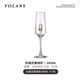 VOLANS·Rose·酒具香檳紅酒杯新婚禮物無鉛水晶玻璃高腳杯 | 玫瑰 280ml 玫瑰花香檳杯-裝 1個