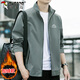 啄木鳥(niǎo)（TUCANO）外套男秋冬季商務(wù)休閑夾克男士沖鋒寬松衣服男裝 豆灰加絨 XL