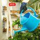 愛麗思（IRIS）灑水器水壺園藝工具簡約花草樹脂塑料噴壺大容量園藝噴水壺 灰藍(lán)色 2.2L