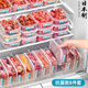 sungsa日本進(jìn)口抗菌冷凍小肉盒水果盒冰箱餃子收納盒蔥姜蒜保鮮盒食品級(jí) 抗菌保鮮盒8件套