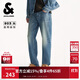 杰克·瓊斯（JACK&JONES） 男裝牛仔褲時(shí)尚百搭個(gè)性經(jīng)典貓須水洗休閑直筒褲子長(cháng)褲225332101