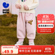 迷你巴拉男女童冬新品褲子柔軟百搭型保暖長(cháng)褲【雙面絨】