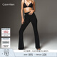 Calvin KleinJeans25春秋女士美式復(fù)古懷舊微彈ck高腰喇叭褲牛仔褲47B948G