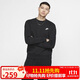 耐克（NIKE）男冬季圓領(lǐng)衛衣 加絨保暖 運動(dòng)休閑BV2663-010黑色XL