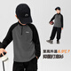左西男童德絨打底衫半高領(lǐng)2025新款兒童冬裝男孩長(cháng)袖T恤潮 黑色 150