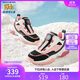 Skechers斯凱奇兒童絨絨靴（躍界系列）運動(dòng)棉鞋女童保暖雪地靴子302528L