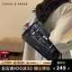 CinvaiKrose包包女包潮酷機車(chē)包女式新款2025年斜挎包女圓筒腋下包 黑色