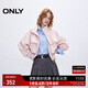 ONLY2025秋季新款時(shí)尚休閑風(fēng)短款寬松高領(lǐng)風(fēng)衣外套女|125136015 C19季淺粉色 M